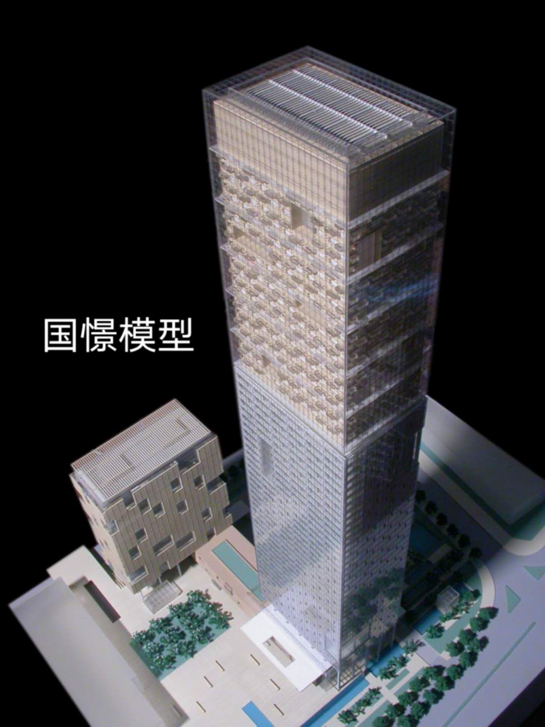 大宁县建筑模型