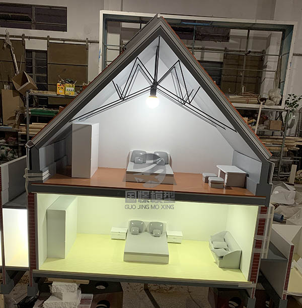 大宁县建筑模型