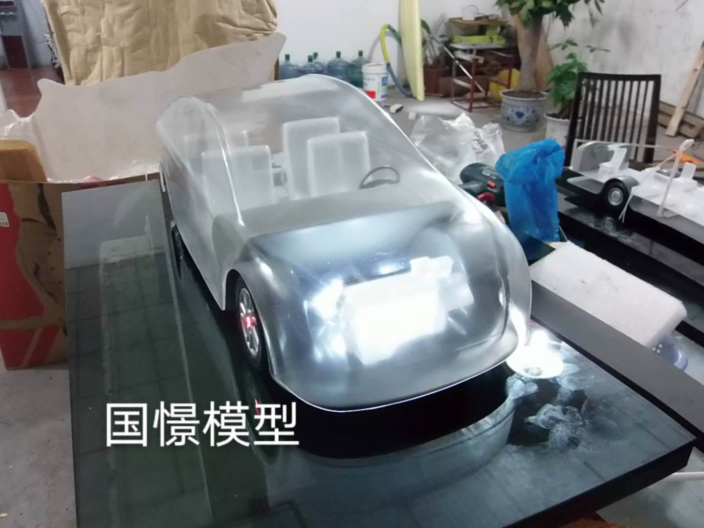 大宁县透明车模型
