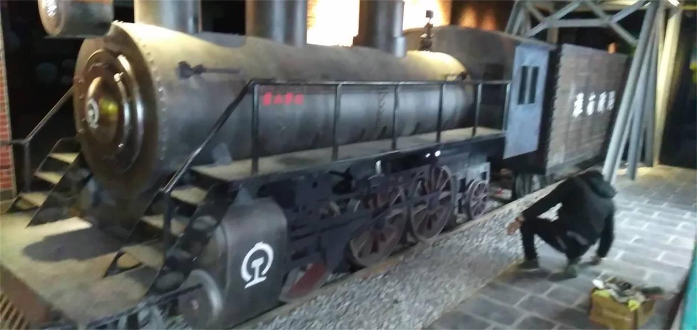 大宁县蒸汽火车模型